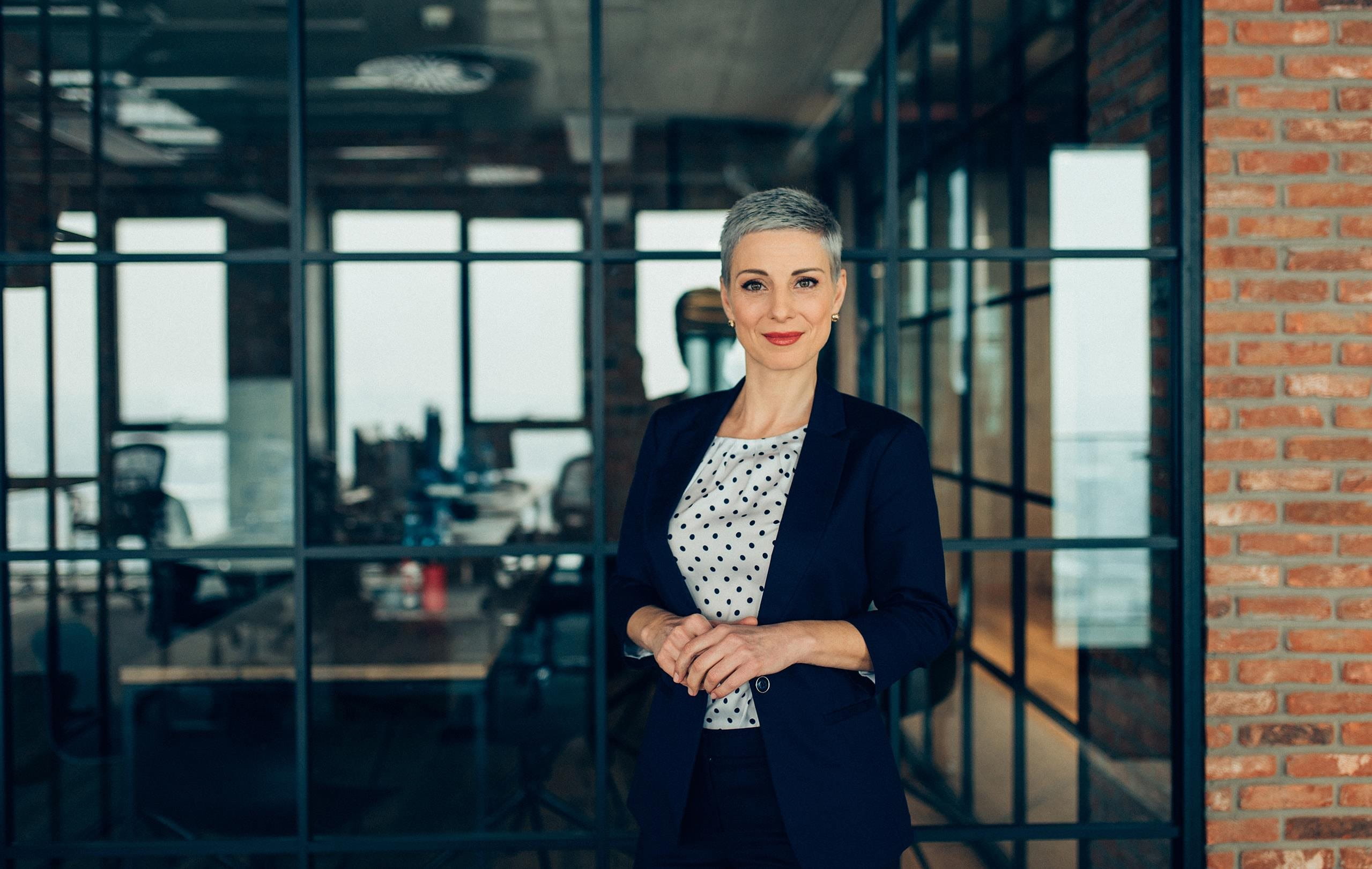 Businessfrau im Büro