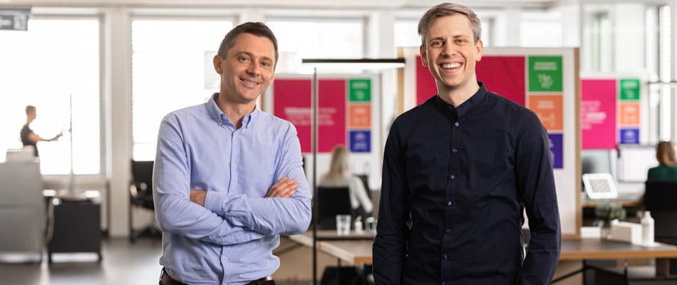 Photo of Borries Schwesinger and Jonas Hubacher