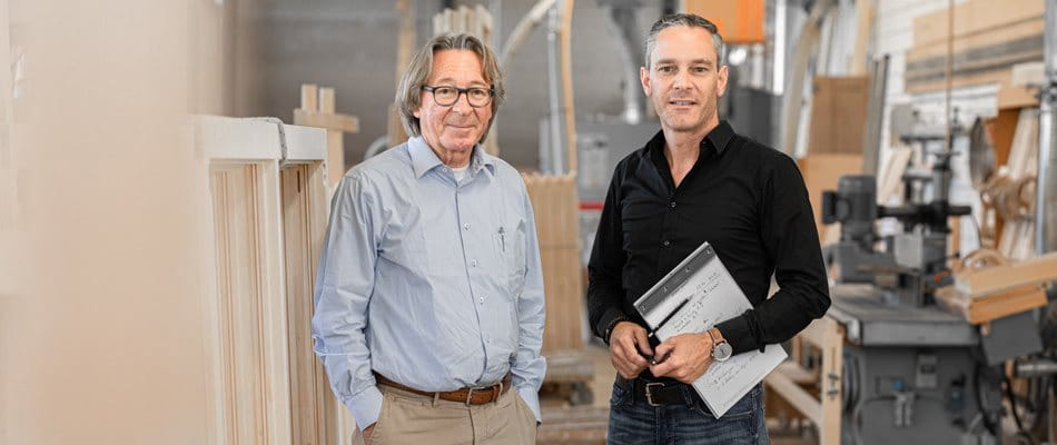 Photo Sepp Schmid and Raffael Schmid, Schmid Fenster Manufaktur